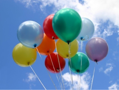 Prachtige ballon decoratie