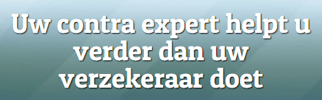 schadeoplossing - contra expert